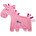 Cavalo cor-de-rosa