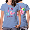 Women's cotton t-shirt 2 sides Women's cotton t-shirt 2 sides