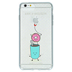 Funda silicona transparente iPhone 6 Plus