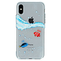 Funda silicona transparente iPhone X