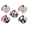 Pack 6 Bolas árbol Navidad corazón Pack 6 Bolas árbol Navidad corazón