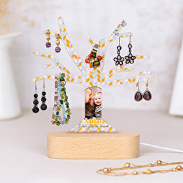 Illuminated Tree of Life Jewellery Stand