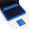 Stempelkissen blau