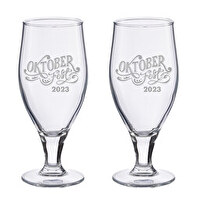 Set 2 bierglazen