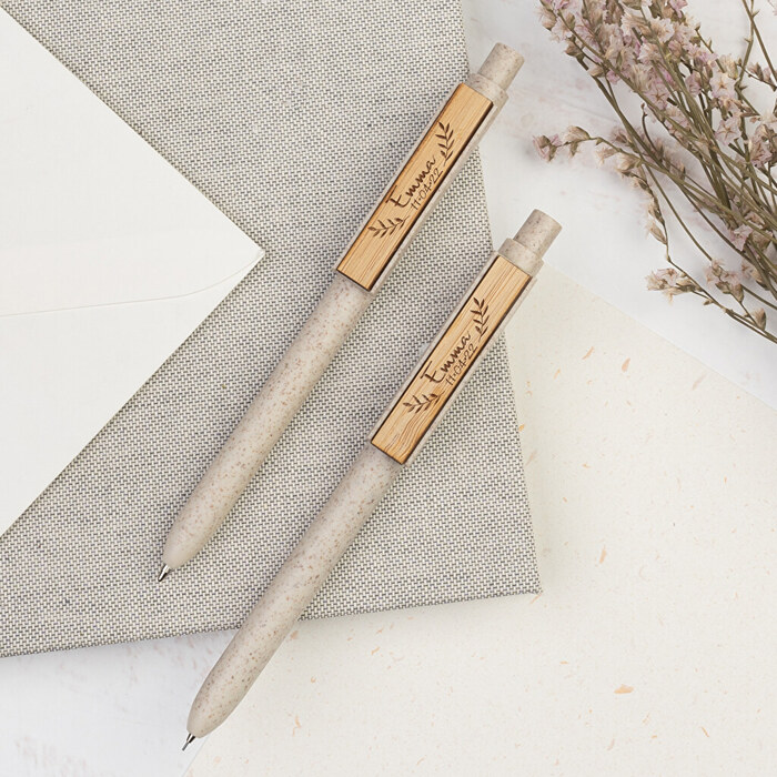 Set de bolígrafo y portaminas ecológico