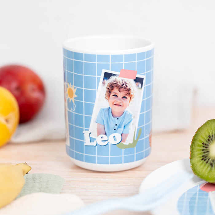 Vaso plástico irrompible 330 ml.
