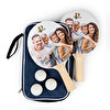 2 paddles + 3 balls + case 2 paddles + 3 balls + case