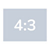 Rektangulär 4:3 Rektangulär 4:3