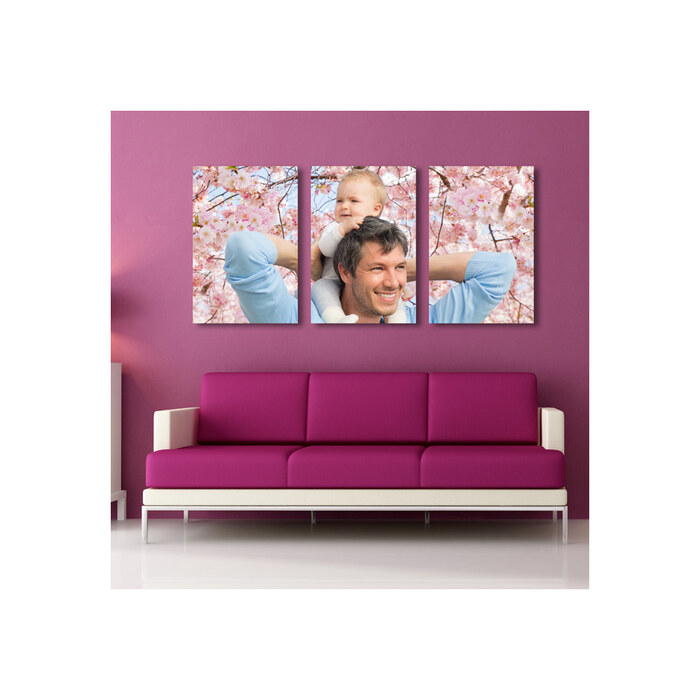 Foto lienzo tríptico 40x60