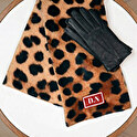 Personalised coral fleece scarf