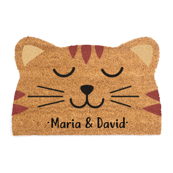 Felpudos de coco personalizados con formas originales