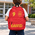 Klassischen Rucksack mit vielen Fächern bedrucken