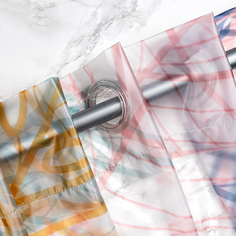 Ik geloof Dijk zakdoek Douchegordijn met foto bedrukken en maken | Wanapix