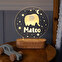 Personalised baby nightlight