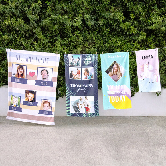 ¡Toallas personalizadas para verano!