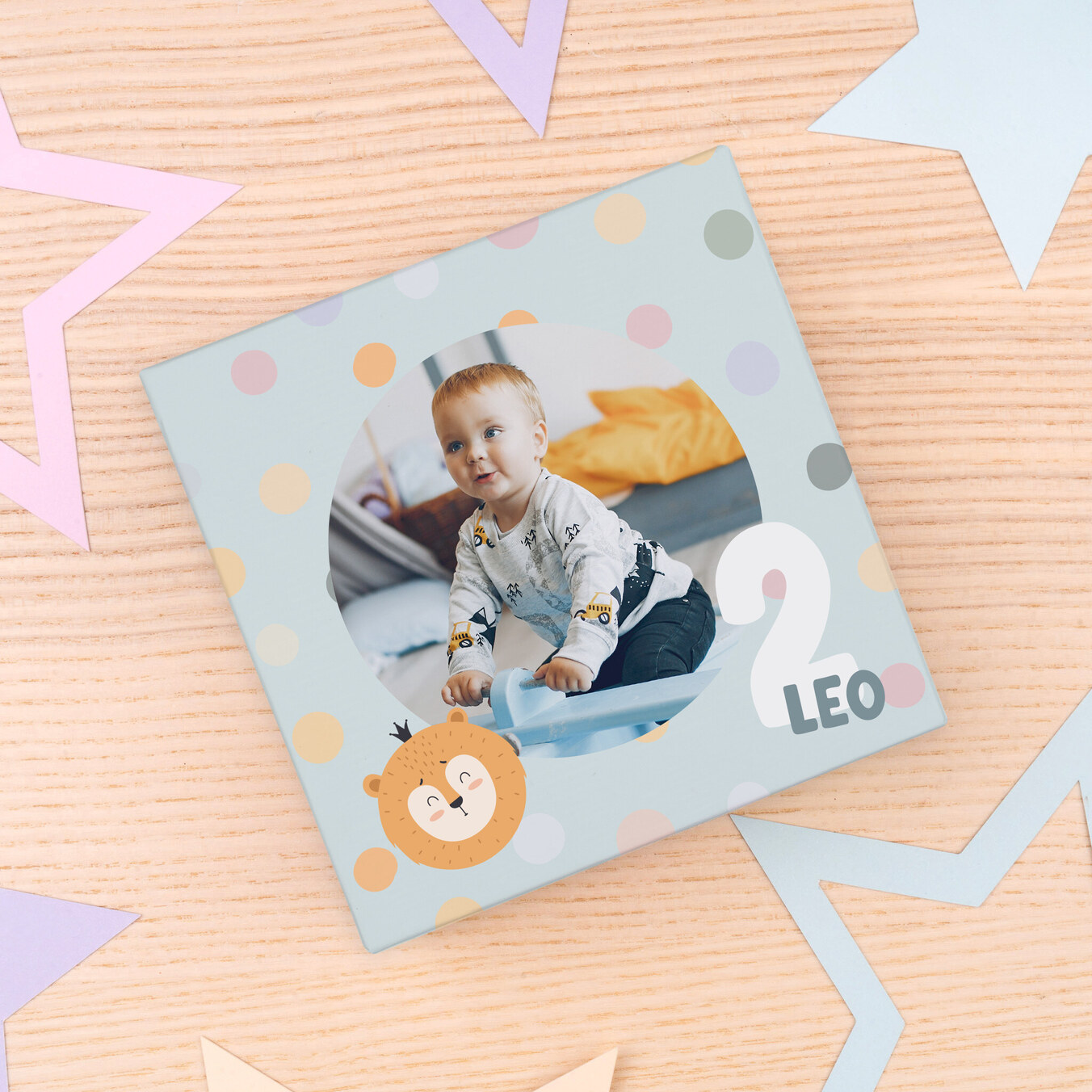 Personalised cardboard box 20x27