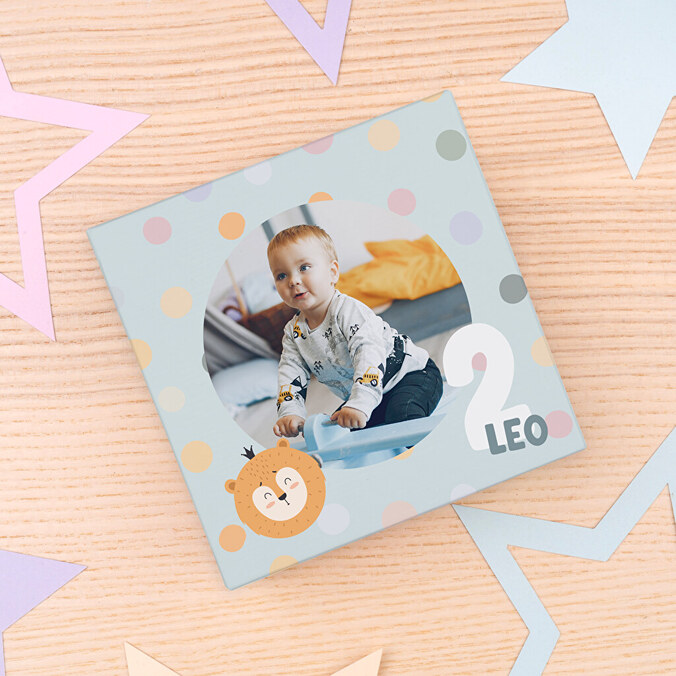 Personalised cardboard box 20x27