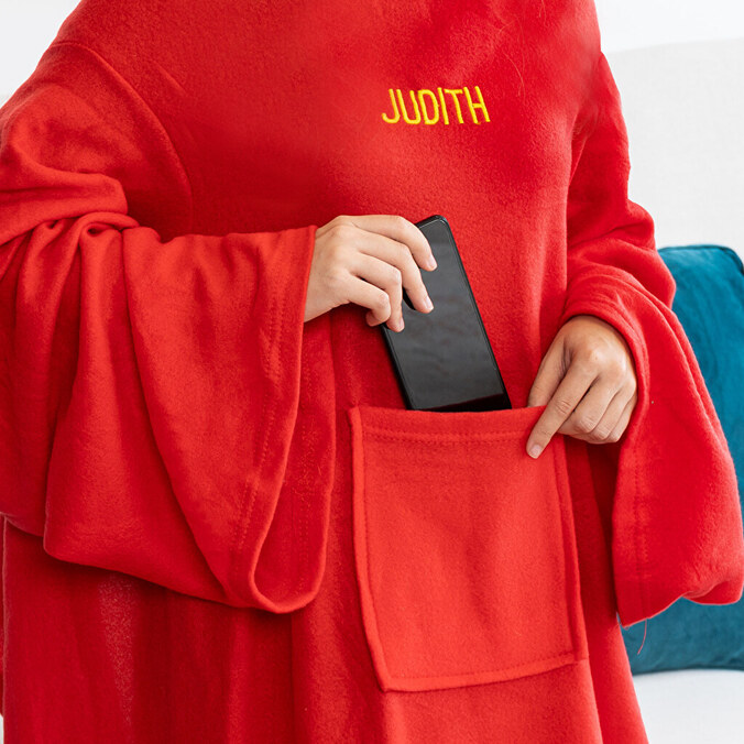 Coperte con le maniche personalizzate