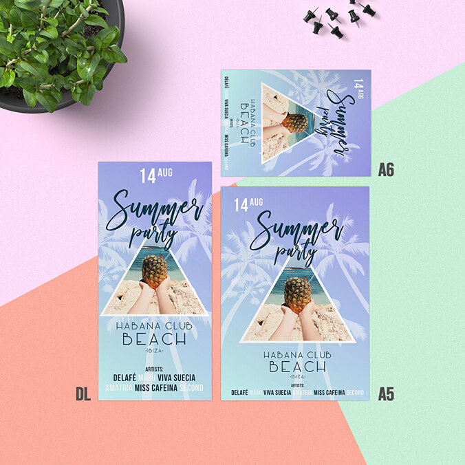 Personoidut Flyerit omalla painatuksellasi