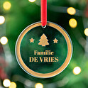 Acryl kerstversiering ontwerpen