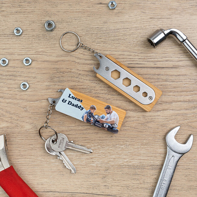 Personalisierte Multiwerkzeug-Schlüsselanhänger