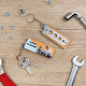 Gepersonaliseerde sleutelhanger met multigereedschap