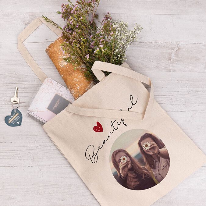 Tote bag bavlněná s potiskem (1 strana)