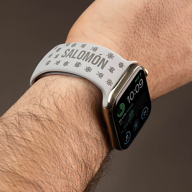 Personalised Apple Watch straps