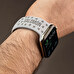 Correia Apple Watch personalizada silicone (38-40-41)