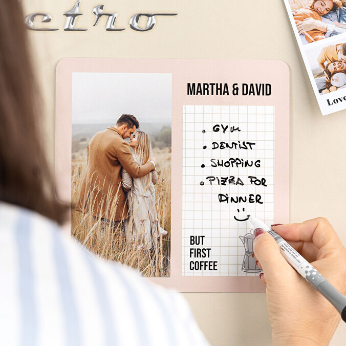 Personalised flexible fridge magnets