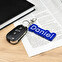 Sleutelhanger met naam gepersonaliseerd