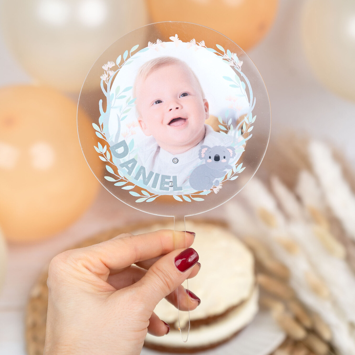 Cake Topper personalisiert