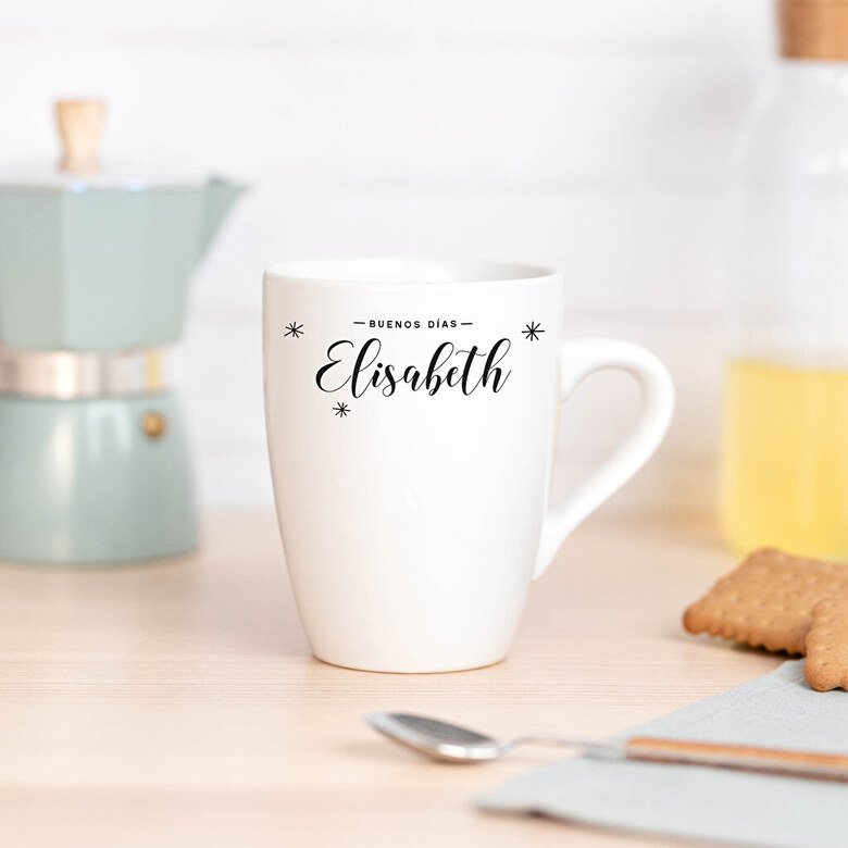 personalised porcelain cup