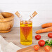 Burette d'huile et de vinaigre dans une bouteille personnalisée en verre Burette d'huile et de vinaigre dans une bouteille personnalisée en verre