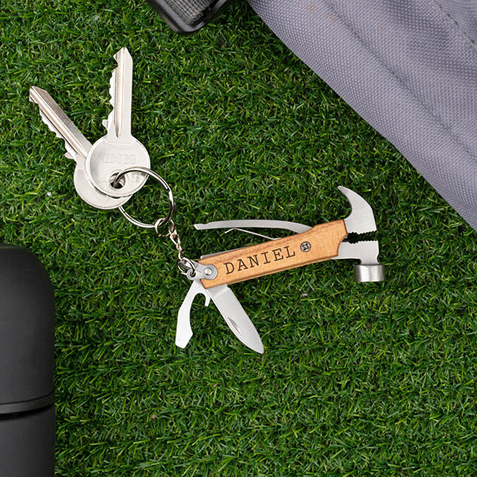 Personalisierte Multiwerkzeug-Schlüsselanhänger