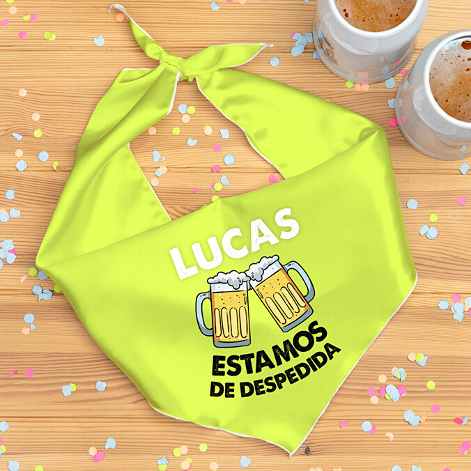 Pañuelos personalizados triangulares para el cuello