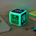 Personalised alarm digital clock cube