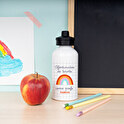 Cantimplora blanca 500 ml. personalizada