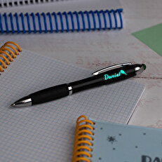 Ballpoint pen with LED light