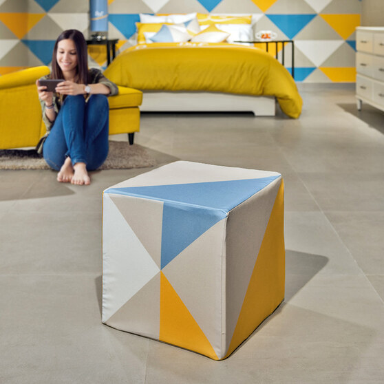 Pouf cube personnalisé Pouf cube personnalisé