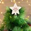 Estrellas personalizadas para el árbol de Navidad