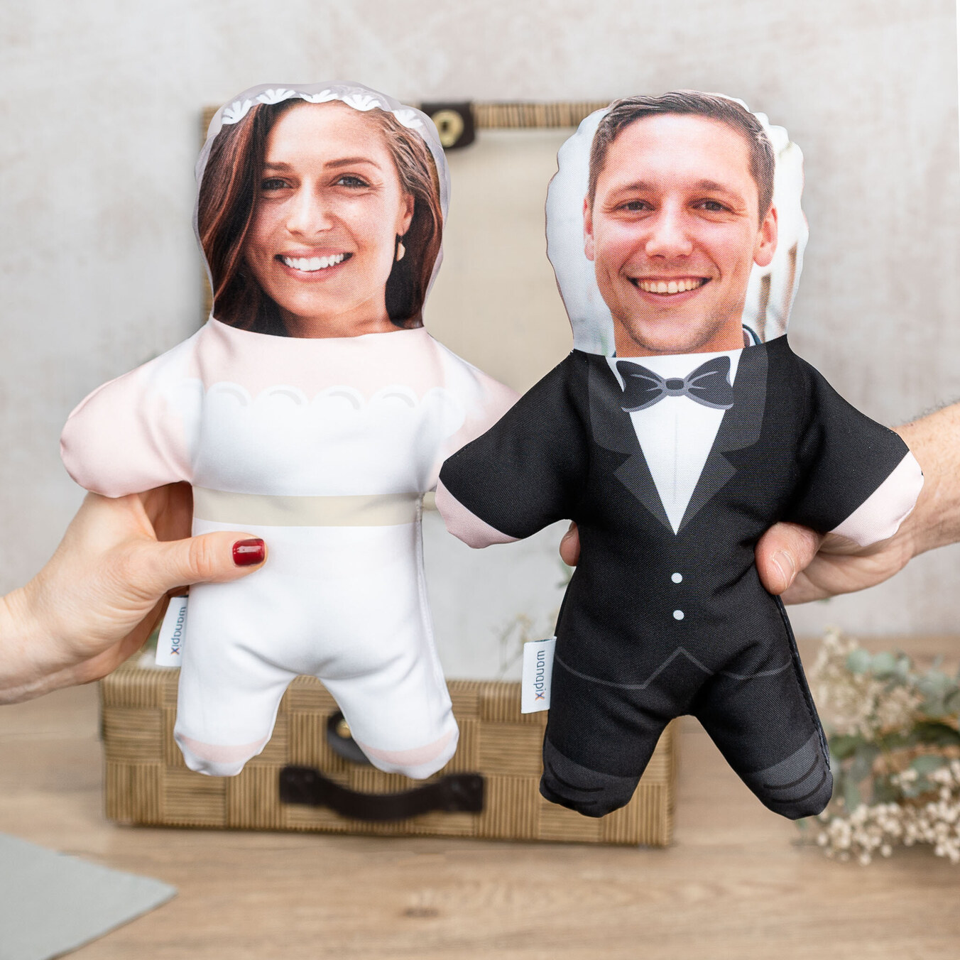 Personalizowana poduszka lalka ze zdjęciem