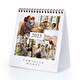 Calendario da tavolo quadrato personalizzato