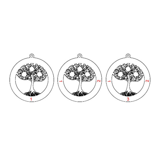 Personalised engraved keyring tree of life Personalised engraved keyring tree of life