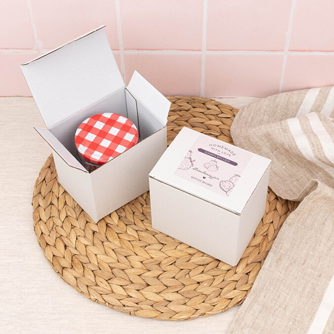 Personalised cardboard boxes