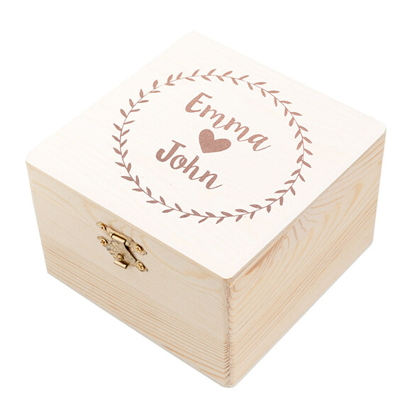 Holztruhe Box selbst gestalten