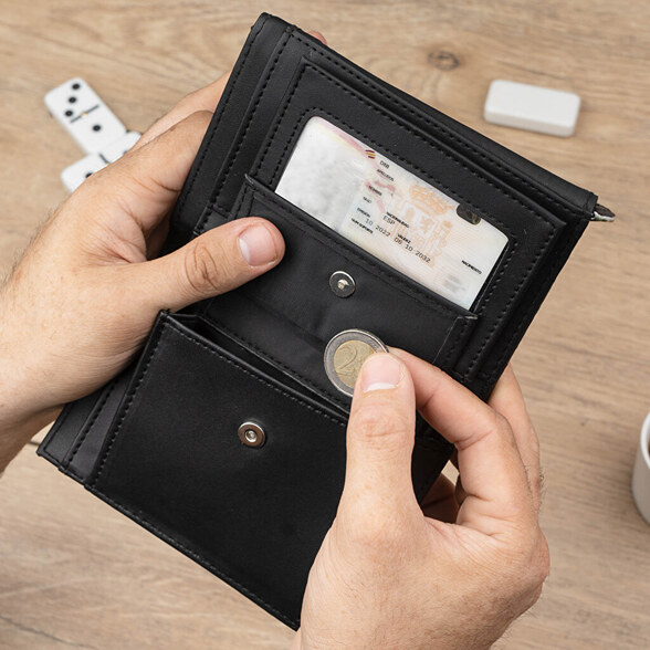 Portefeuille unisexe personnalisé