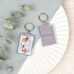 Personalised acrylic keyring Personalised acrylic keyring