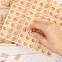 Personalisiertes Sudoku-Spiel aus Holz