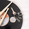 Gegraveerde sleutelhanger voor muzikanten